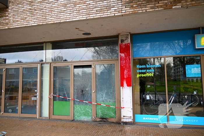 Opnieuw explosie bij winkelpand