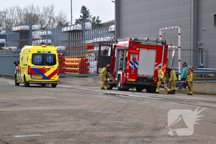 Hulpdiensten ingezet voor bedrijfsongeval