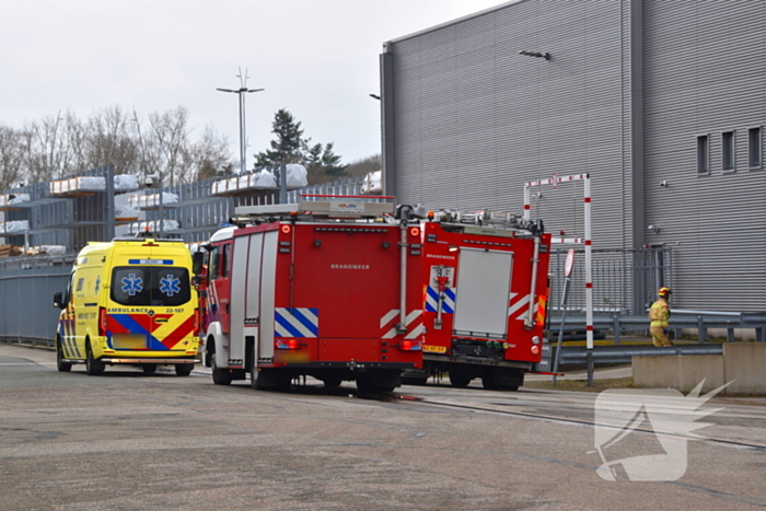 Hulpdiensten ingezet voor bedrijfsongeval