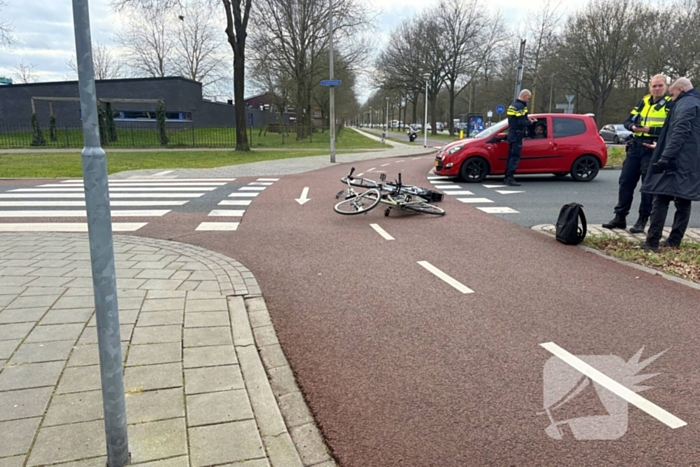 Fietser gewond bij aanrijding tussen fietsers