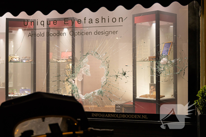 Inbraak bij exclusieve winkel