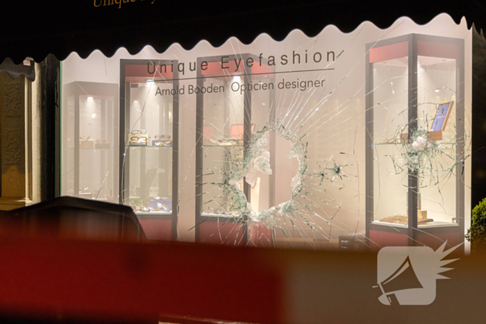 Inbraak bij exclusieve winkel