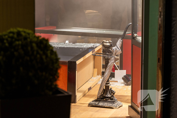 Inbraak bij exclusieve winkel