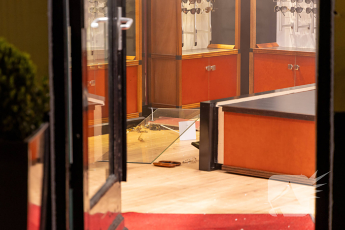 Inbraak bij exclusieve winkel