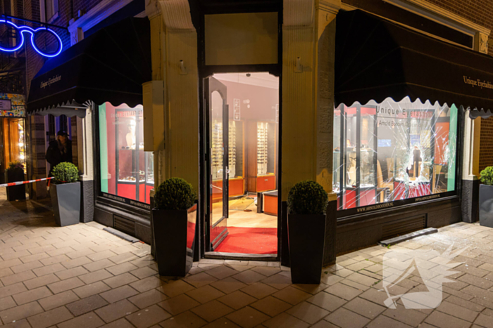 Inbraak bij exclusieve winkel