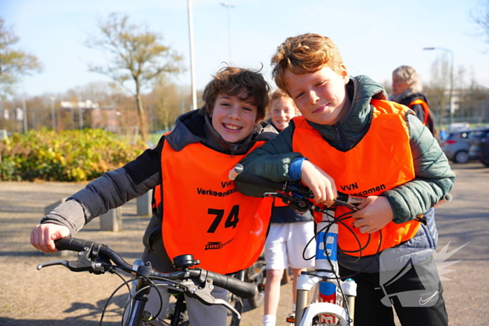 Praktisch verkeersexamen voor basisschoolleerlingen