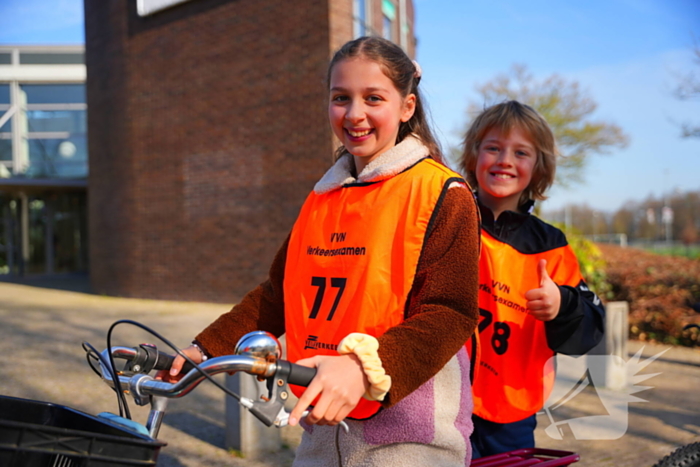 Praktisch verkeersexamen voor basisschoolleerlingen