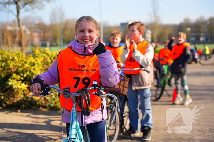 Praktisch verkeersexamen voor basisschoolleerlingen