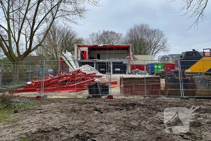 Sloop oude brandweer kazerne begonnen