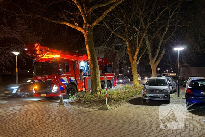 Brand in Kelder van flatgebouw
