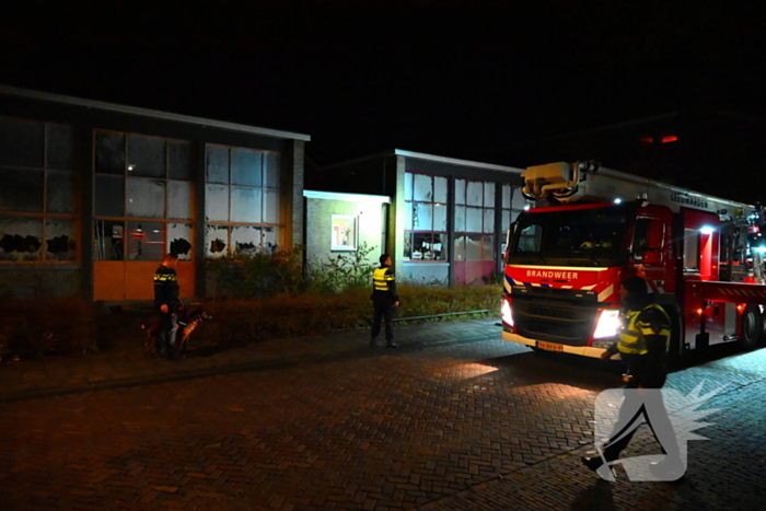 Grote politie-inzet bij inbraak in atelier