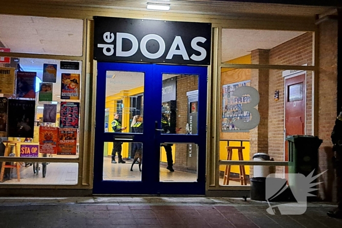 Grote politie-inzet bij inbraak in atelier