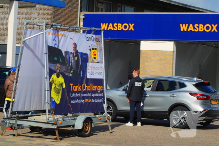 Benzinepomp organiseert tankchallenge