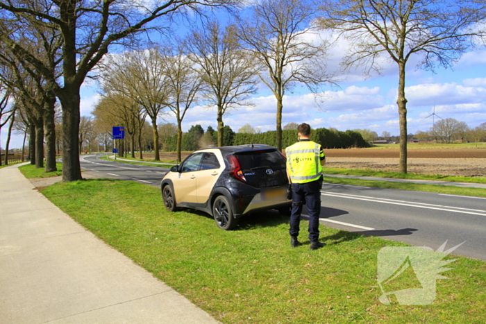 Fietser gewond bij botsing met auto