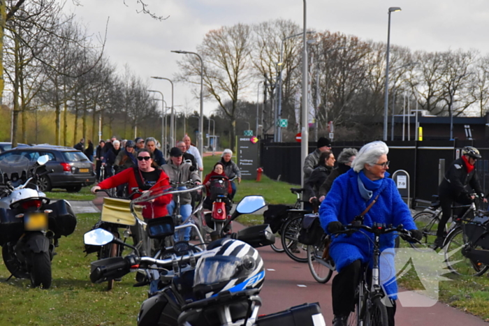 Grote opkomst bij demonstratie tegen Elon Musk en Tesla