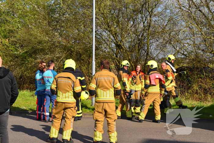 Automobilist spoorloos na te water raken