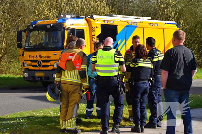 Automobilist spoorloos na te water raken