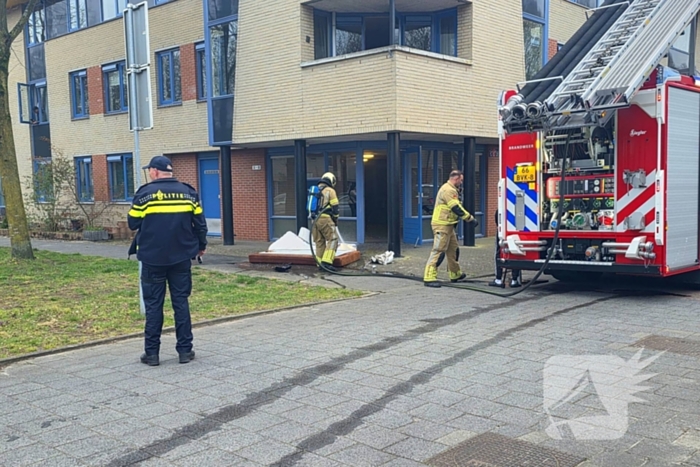 Brandweer ingezet voor brand in woning