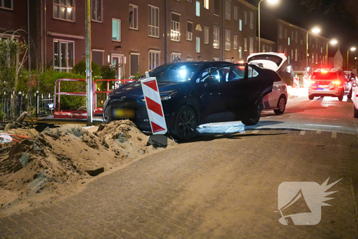 Politie achtervolging eindigt in woonwijk