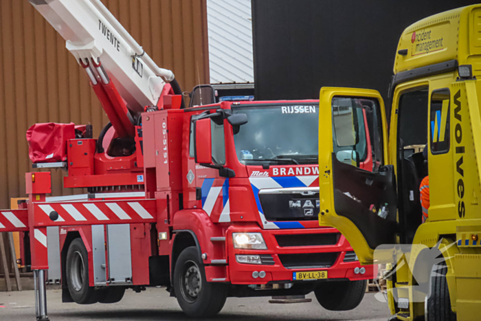 Brandweer ingezet voor brand in bedrijfspand