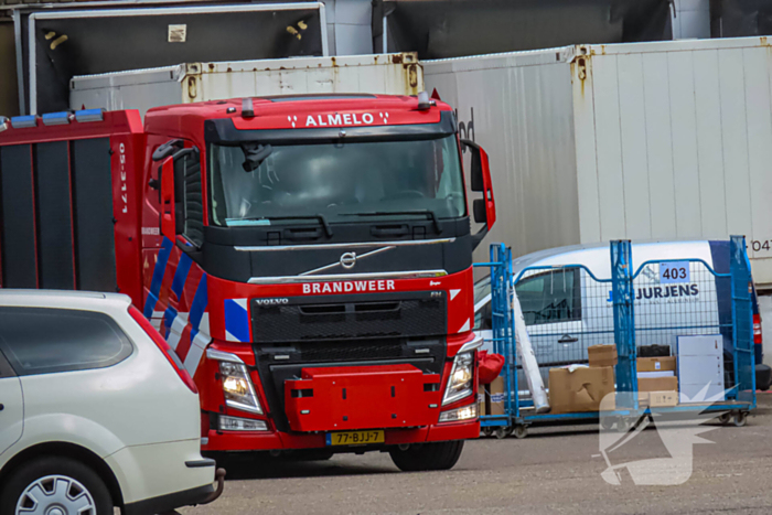 Brandweer ingezet voor brand in bedrijfspand