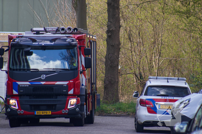 Brand in flatwoning snel onder controle