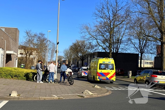 Fietser gewond bij aanrijding met auto