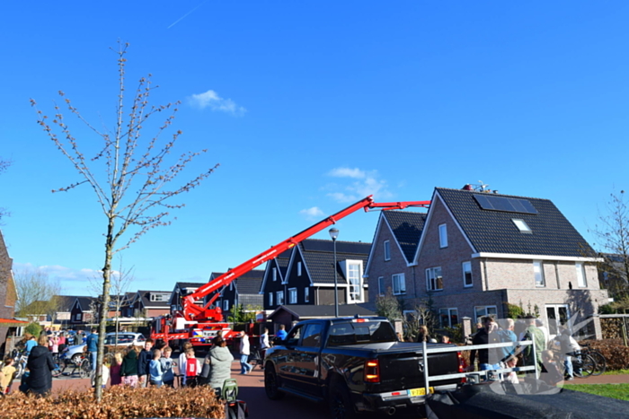 Schoorsteenbrand snel onder controle