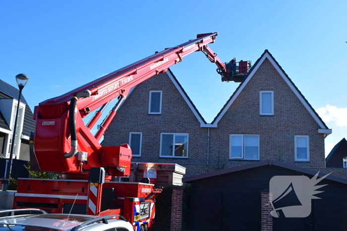 Schoorsteenbrand snel onder controle