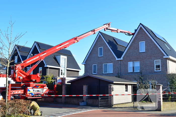 Schoorsteenbrand snel onder controle