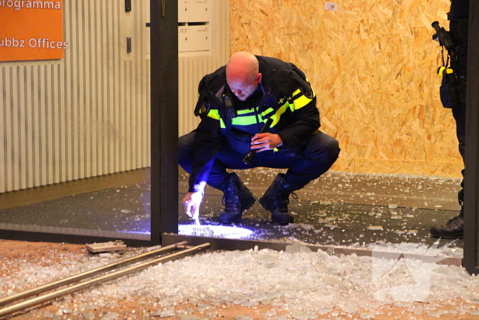 Explosie bij kantoorpand