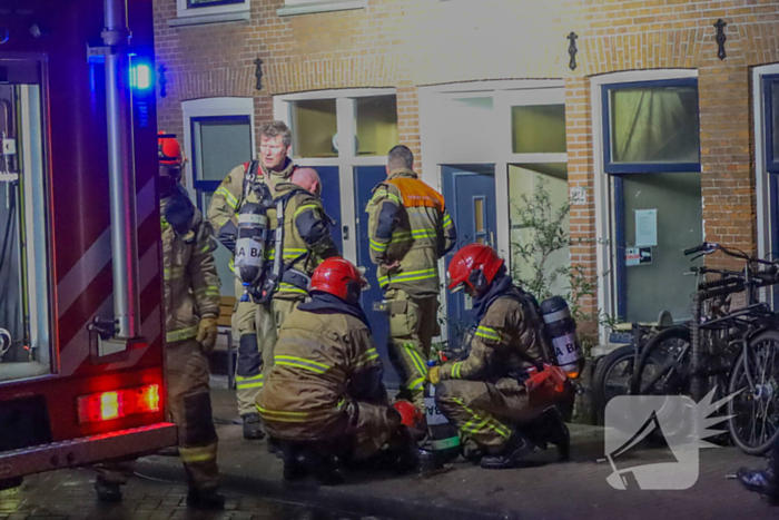 Brand in woning snel geblust