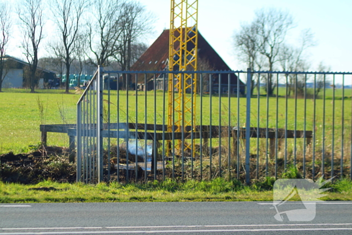 Extinction Rebellion demonstreerd bij vliegbasis