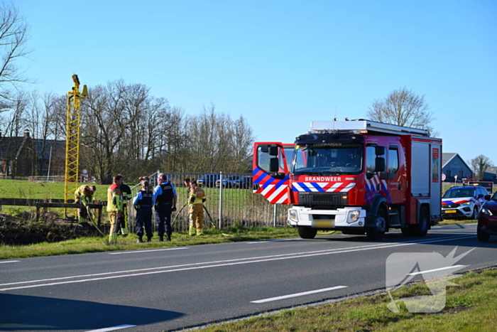 Extinction Rebellion demonstreerd bij vliegbasis