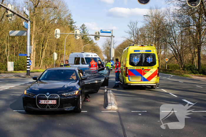 Verkeerschaos na kop-staartaanrijding