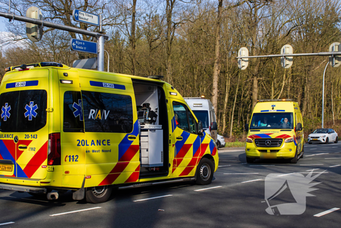 Verkeerschaos na kop-staartaanrijding
