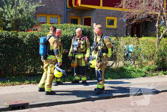 Brandweer ingezet voor brand in woning