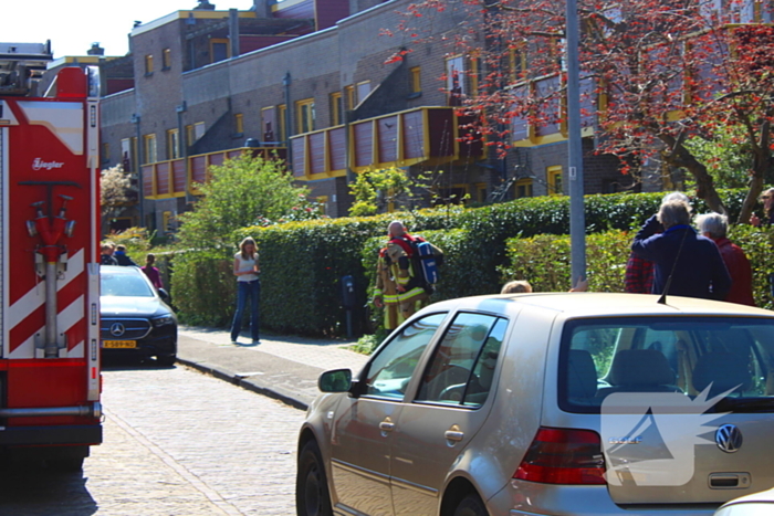 Brandweer ingezet voor brand in woning