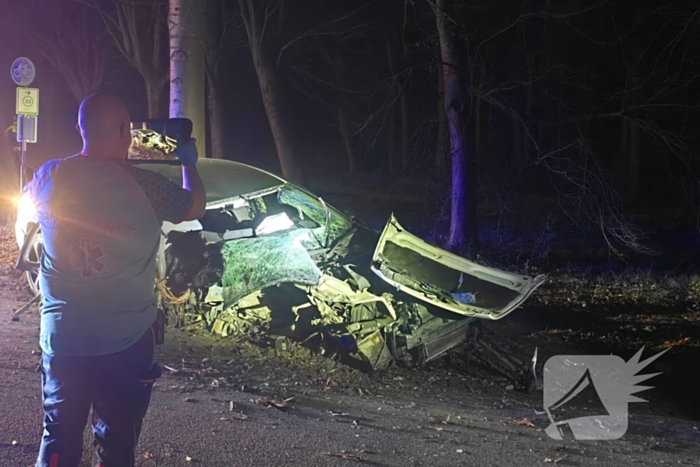 Ravage en gewonden na crash