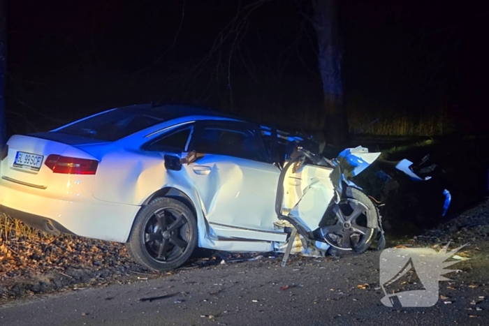 Ravage en gewonden na crash