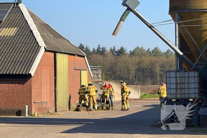 Brandweer ingezet voor dier in nood