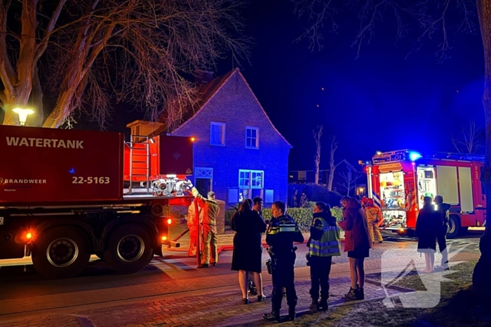 Kat vermist bij woningbrand