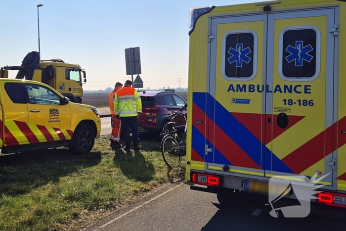 Fietser aangereden door automobilist