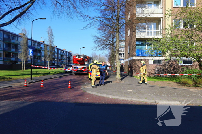 Flat ontruimd vanwege brand