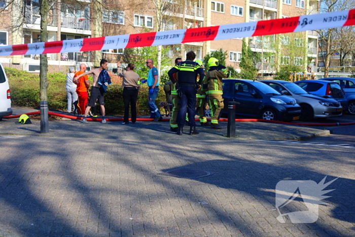 Flat ontruimd vanwege brand