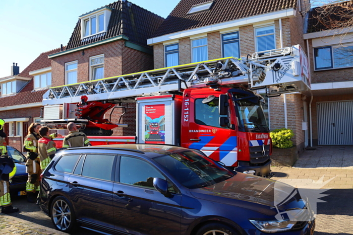 Huisdier in de problemen: brandweer komt in actie