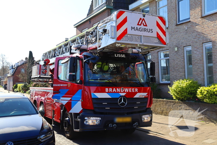 Huisdier in de problemen: brandweer komt in actie