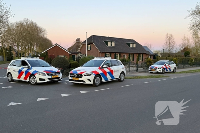 Verdachten vluchten na schietpartij; politie doet aanhoudingsvuur