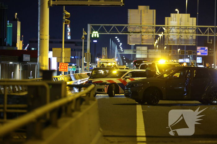 Persoon springt van viaduct bij ruzie na botsing