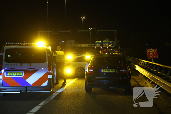 Persoon springt van viaduct bij ruzie na botsing